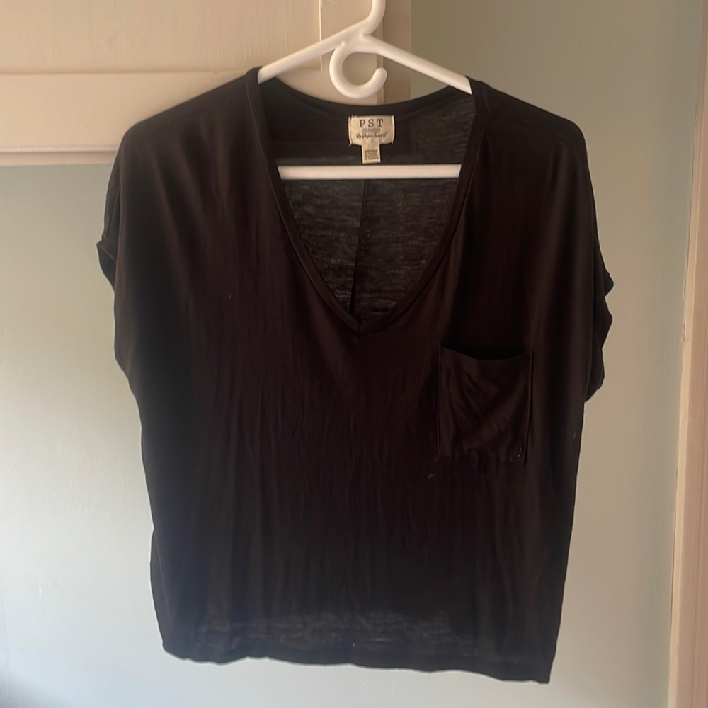 Project Social T Oversized Black T Shirt